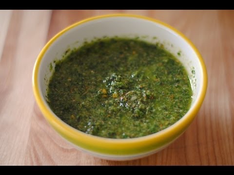 CHIMICHURRI | Cómo Hacer Salsa Chimichurri | SyS