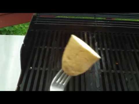 Grilling Tip, How to Make a Non Stick Surface Part 1