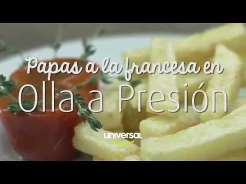 Papas a la francesa en Olla a Presión Universal