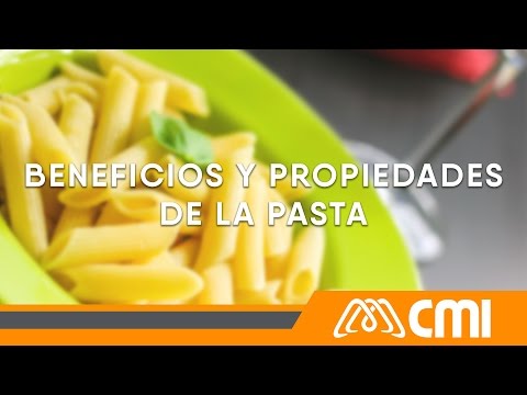 Beneficios y propiedades de la pasta