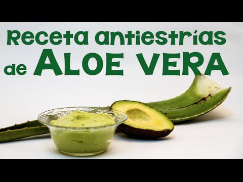 Receta de crema casera antiestrías con aloe vera: Preparación paso a paso