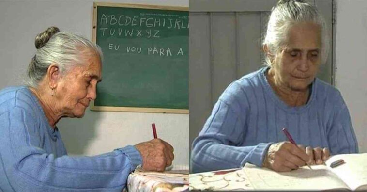 se matricula en la escuela para poder leer e interpretar la Biblia