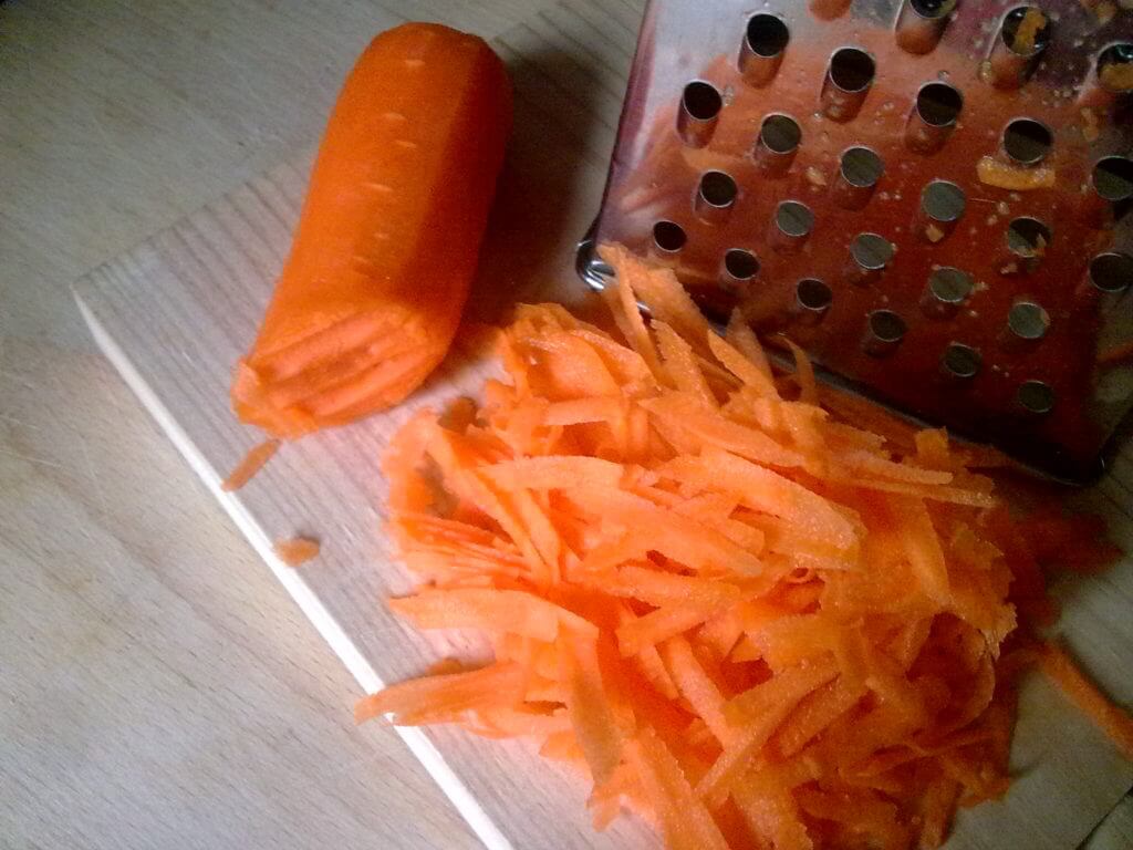 Zanahoria rallada