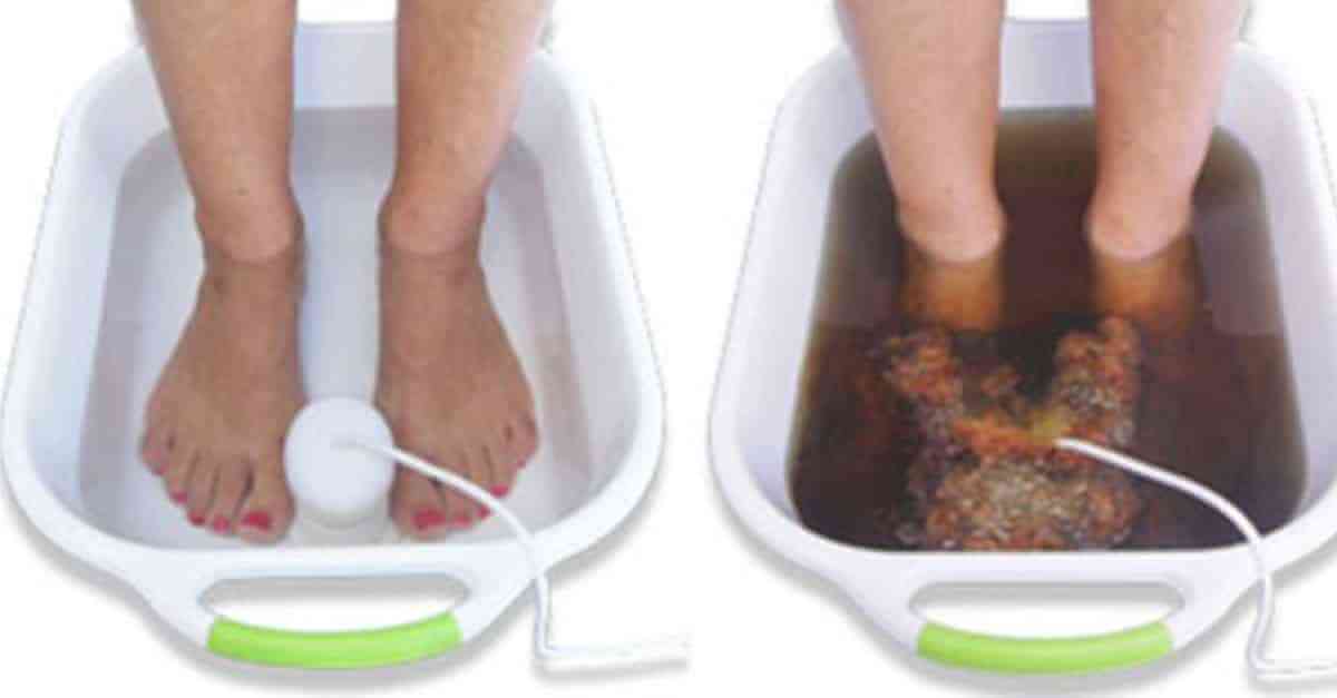 Limpie su organismo, a partir de sus pies