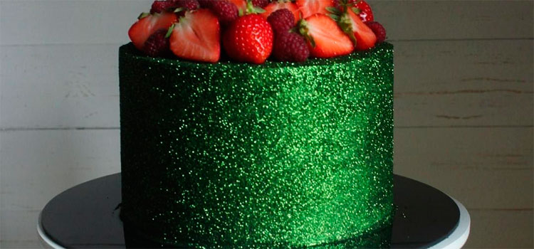 Glow cake verde