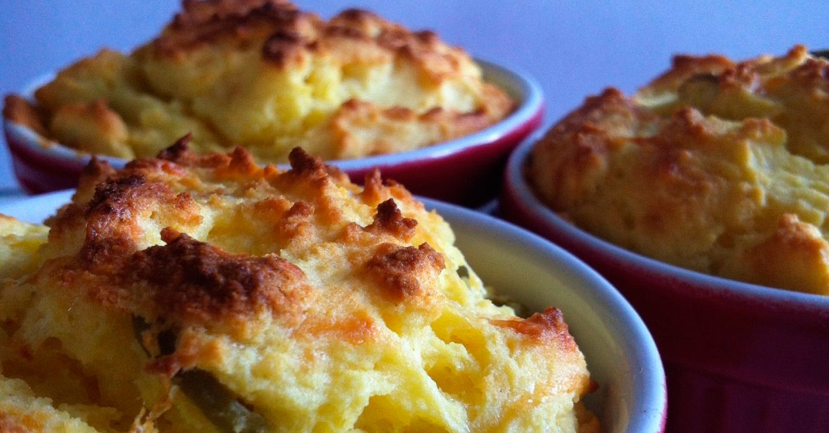 Soufflé de vegetales