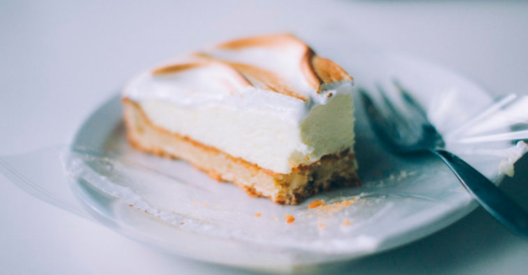 Torta de coco instantánea