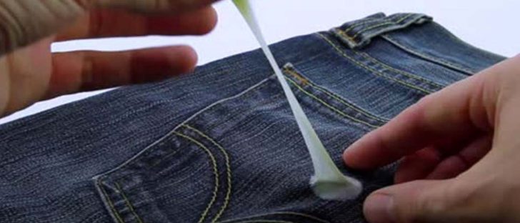 Cómo quitar chicle de la ropa