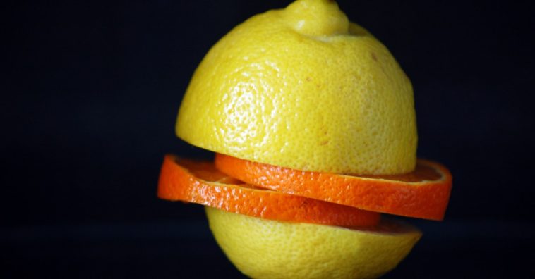 cascara de naranja y limon confitada
