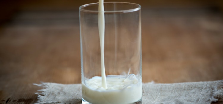 Evitar derivados de la leche