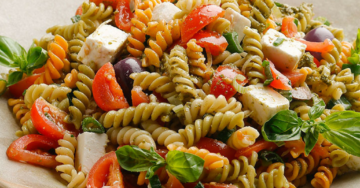 5 Recetas de pasta fría platos prácticos, saludables y deliciosos