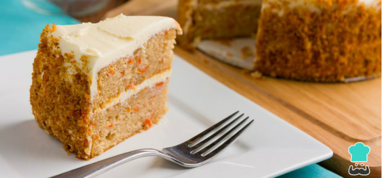 pastel de zanahoria Tarta de zanahoria con nueces y canela