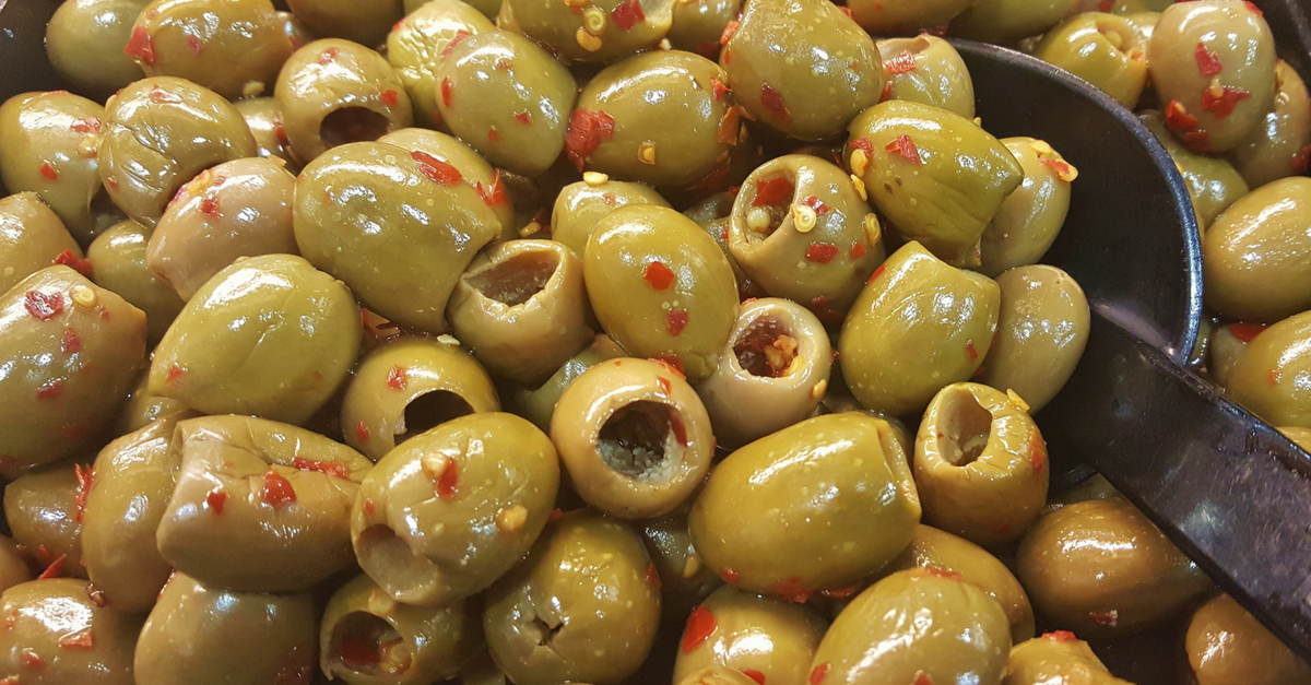 como mantener aceitunas en salmuera