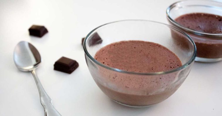 mousse de chocolate