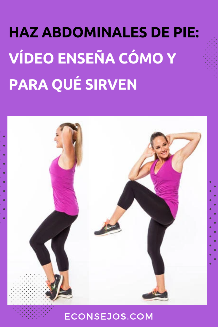 Abdominales de pie