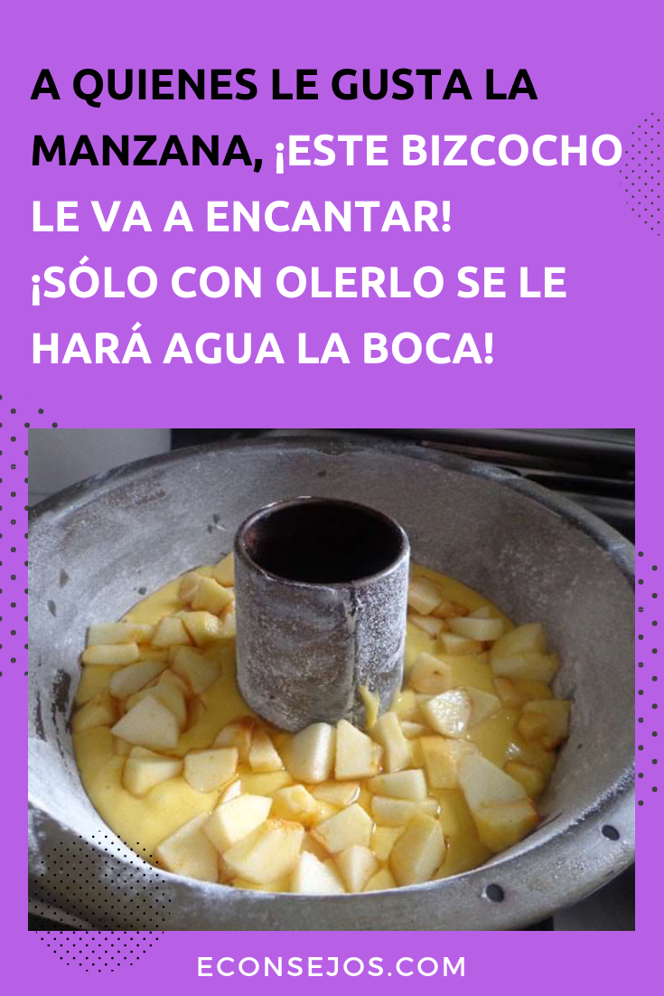 Bizcocho de manzana