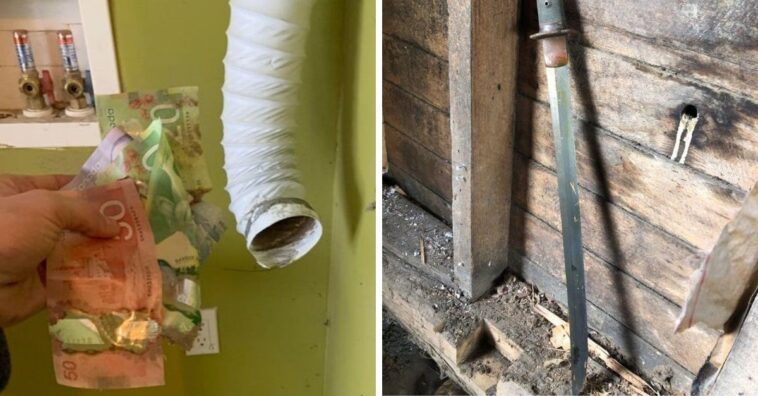 Cosas extrañas que la gente descubrió en sus propias casas