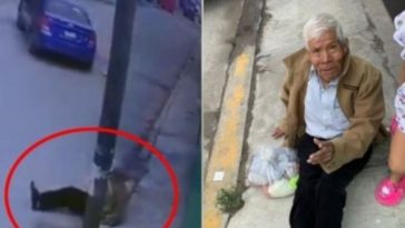 abuelo abandonado en la calle