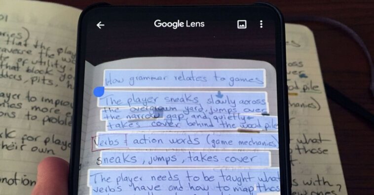 Google permite escanear textos escritos a mano y pasarlos a ordenador
