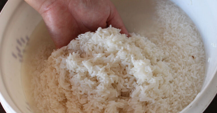 No laves el arroz antes de cocinarlo