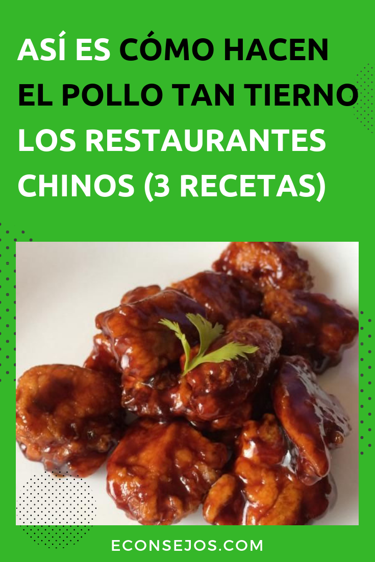 Pollo chino receta