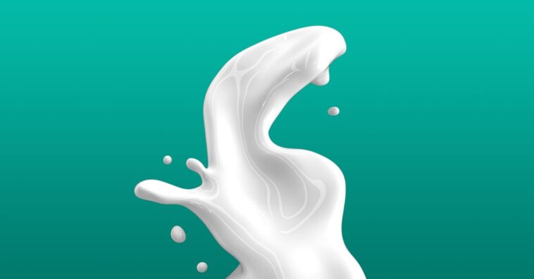 leche por la vagina