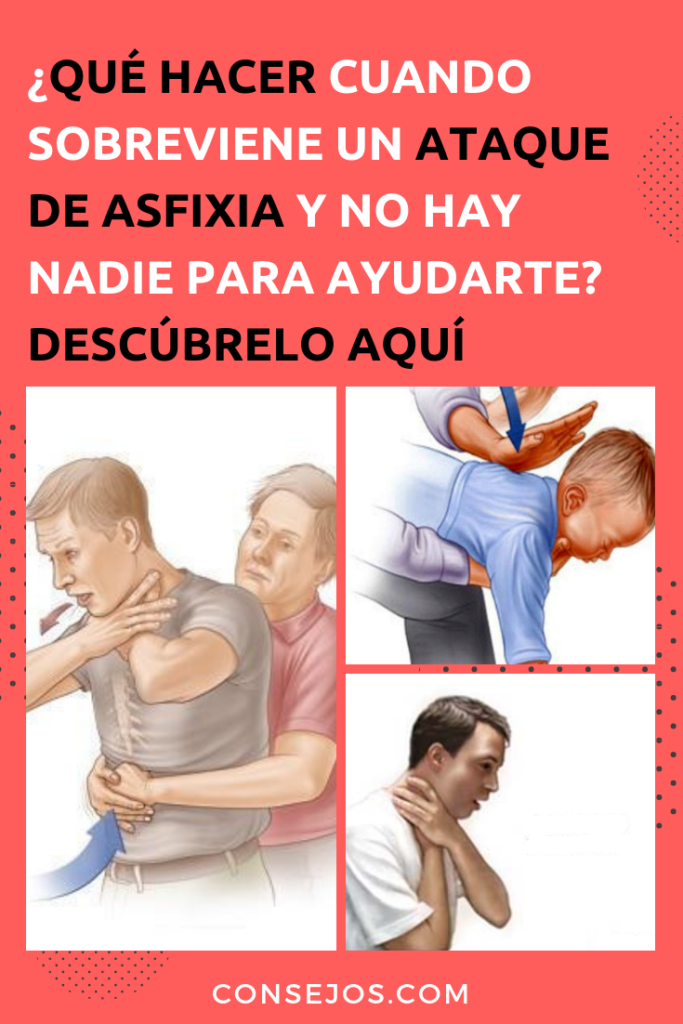 Qué hacer en caso de asfixia