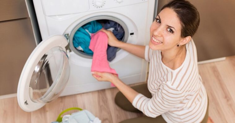 cuántas prendas caben en la lavadora