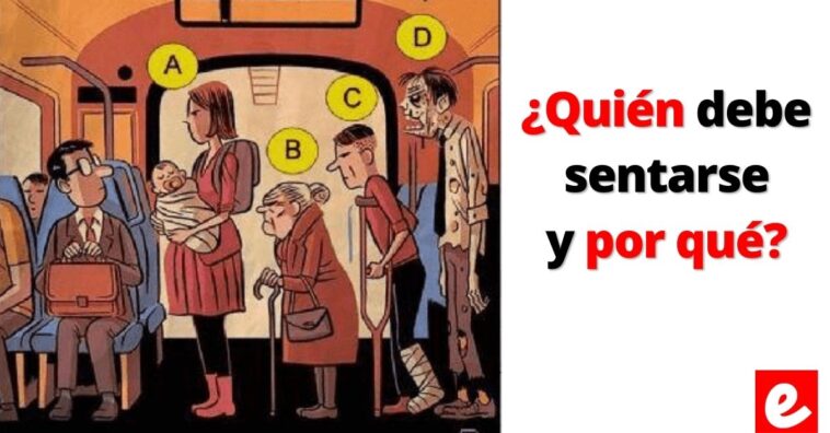 Quién debe sentarse y por qué