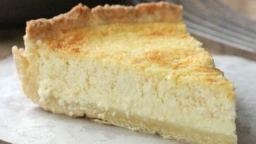 Tarta de ricota y naranja