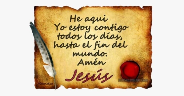 Yo estoy contigo hasta el final