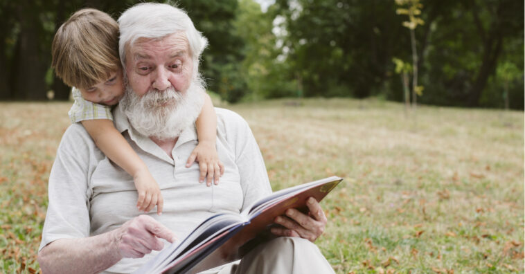 abuelos que tuvieron mucha relación con sus nietos