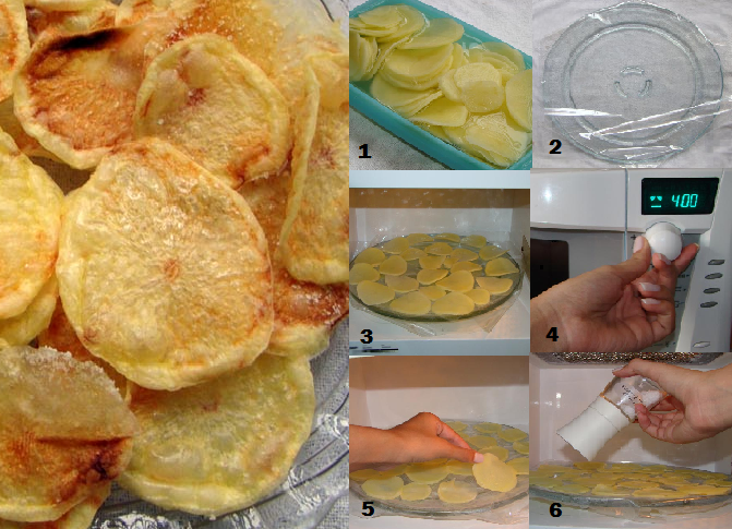 Cómo hacer patatas fritas en el microondas con rapidez y de forma práctica