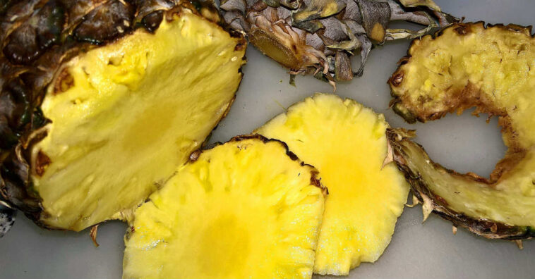 El agua de piña