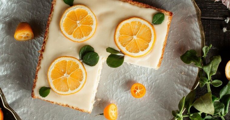 tarta de limón sin lactosa
