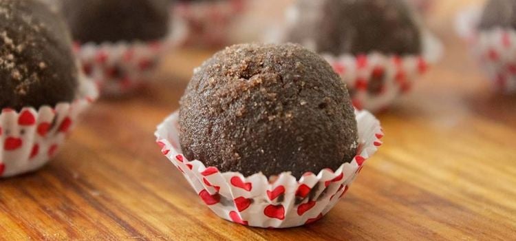 Brigadeiro saludable