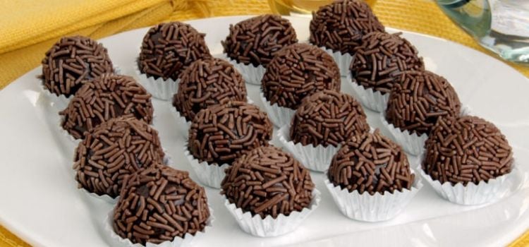 Brigadeiro sin lactosa 