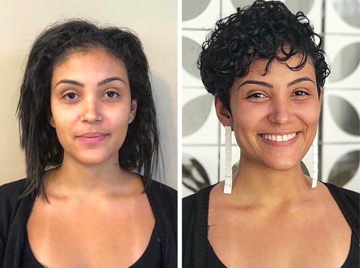 transformaciones de quienes tienen el pelo rizado