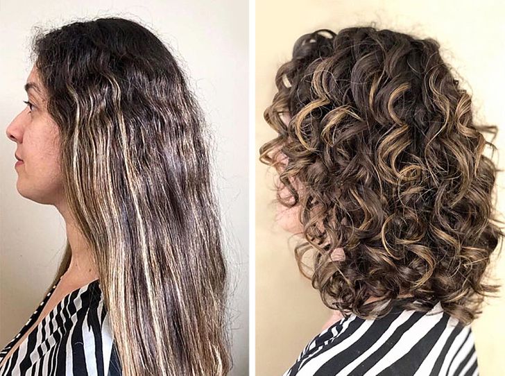 transformaciones de quienes tienen el pelo rizado