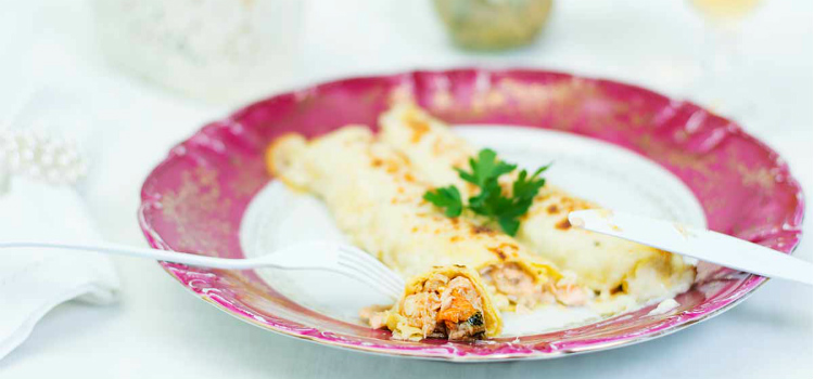 canelones marisco a la gallega