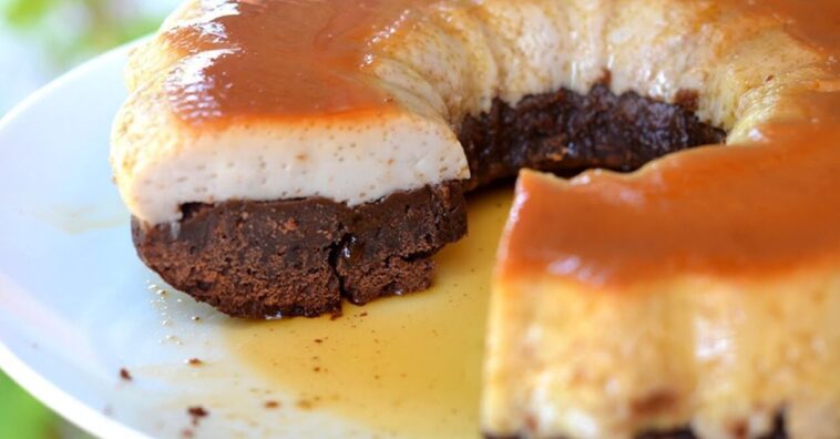 chocoflan o un pastel imposible