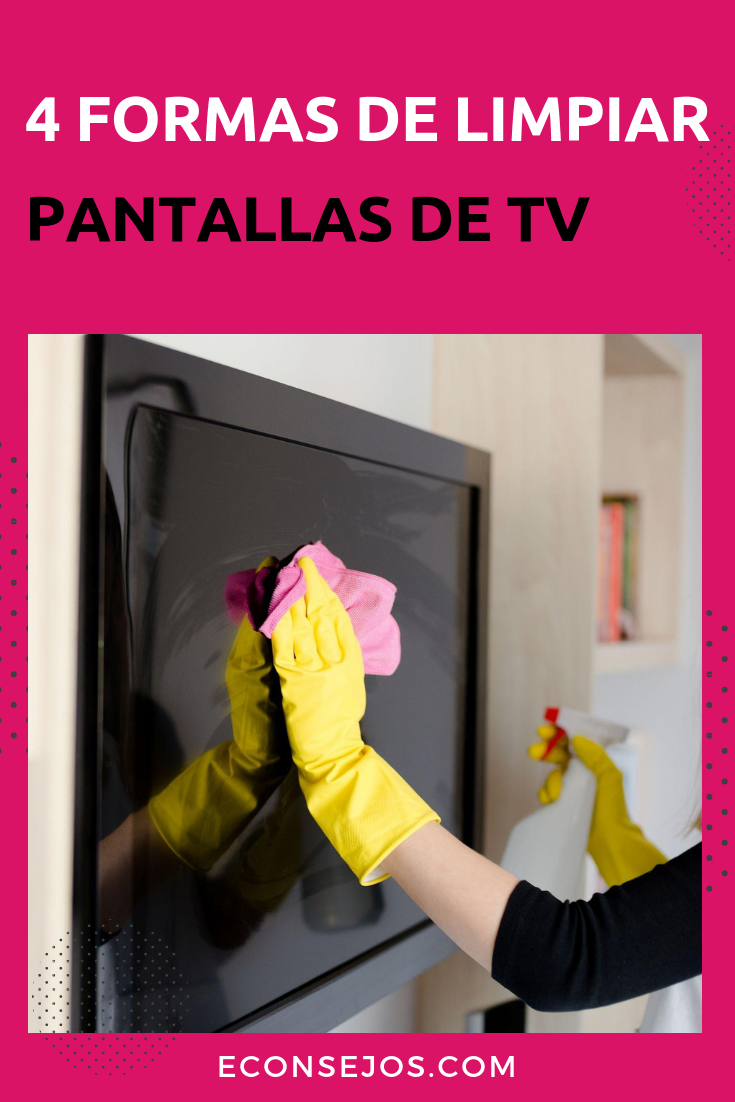 Limpiar pantallas de TV