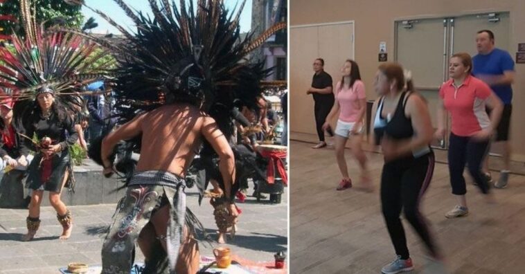 danzas prehispánicas eran el zumba de los aztecas