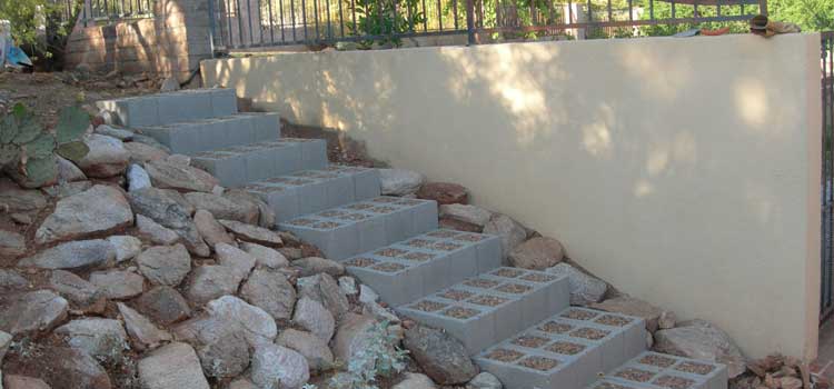 decoracion bloques de cemento ext escalera