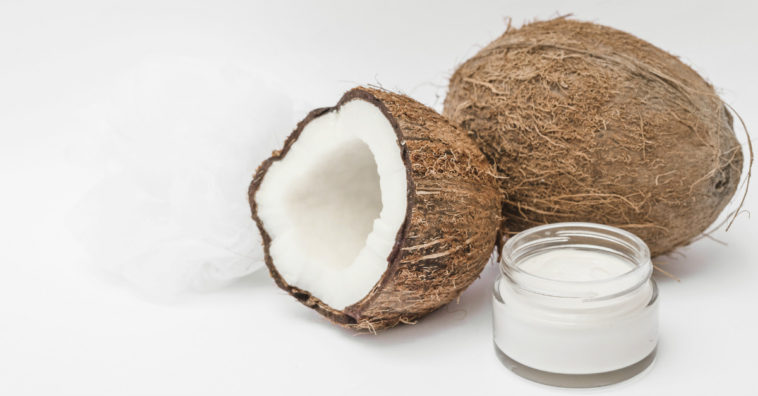 el aceite de coco para la piel