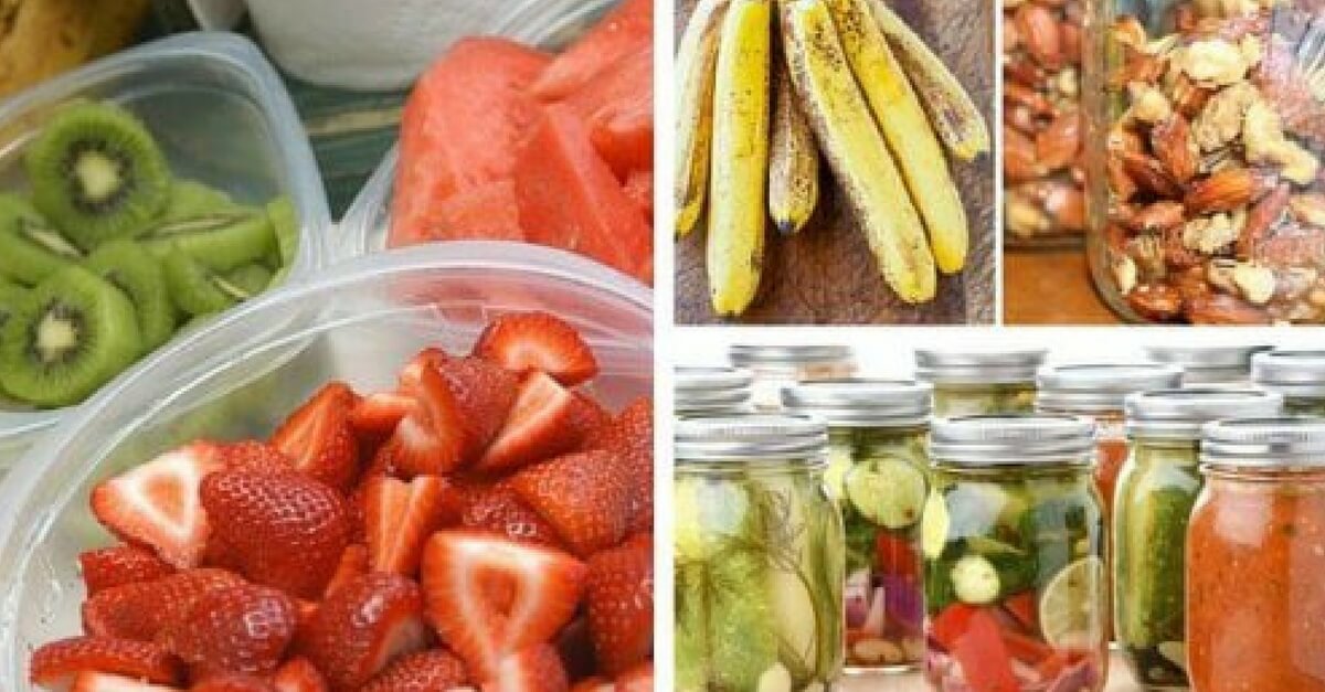 No cometas más errores al conservar los alimentos No cometas más errores al conservar los alimentos