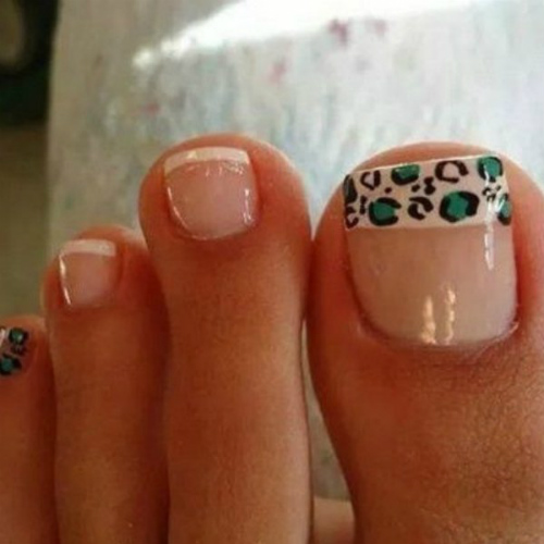 uñas de los pies decoradas