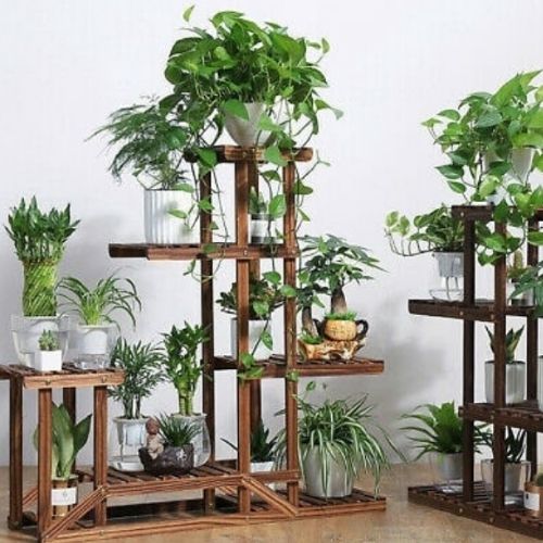 Estanterías para plantas