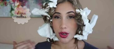 papel higiénico también sirve para rizar tu cabello
