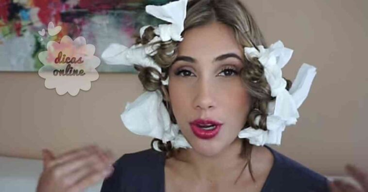 papel higiénico también sirve para rizar tu cabello